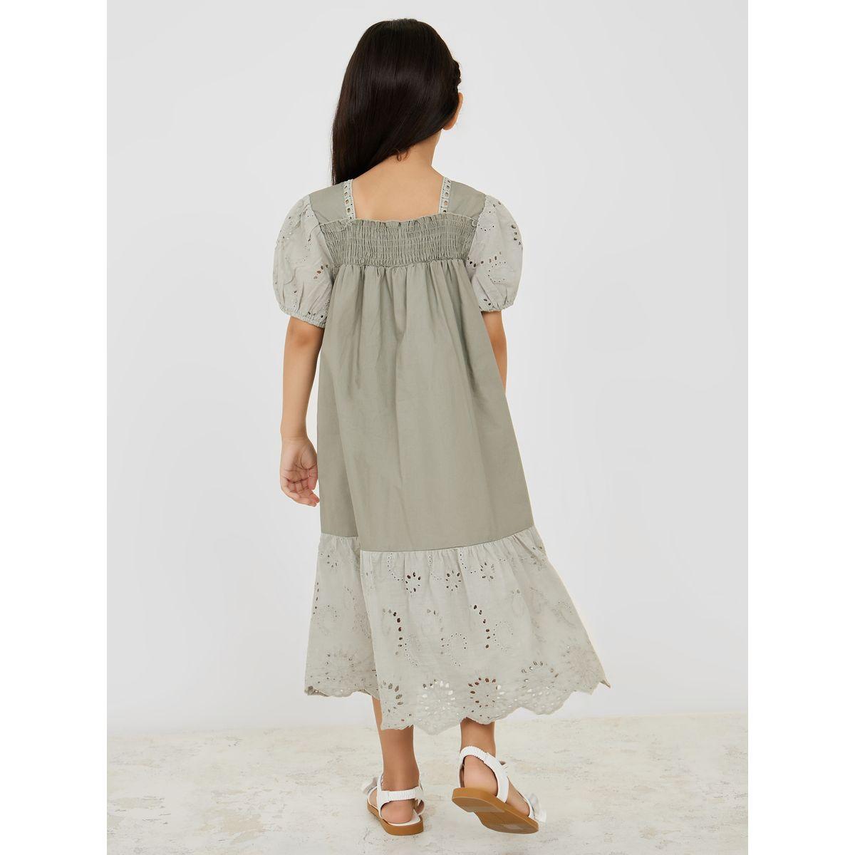 Styli Schiffli Insert Smock Dress-girls-clothing-dressesandjumpsuits-image-4
