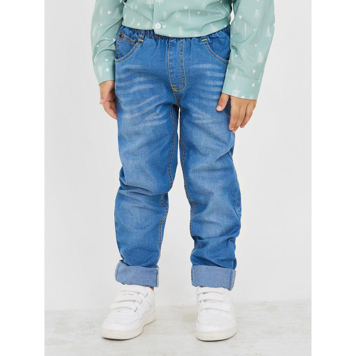 جينز كاجوال بقصة مريحة-boys-clothing-bottoms-jeans-image-1