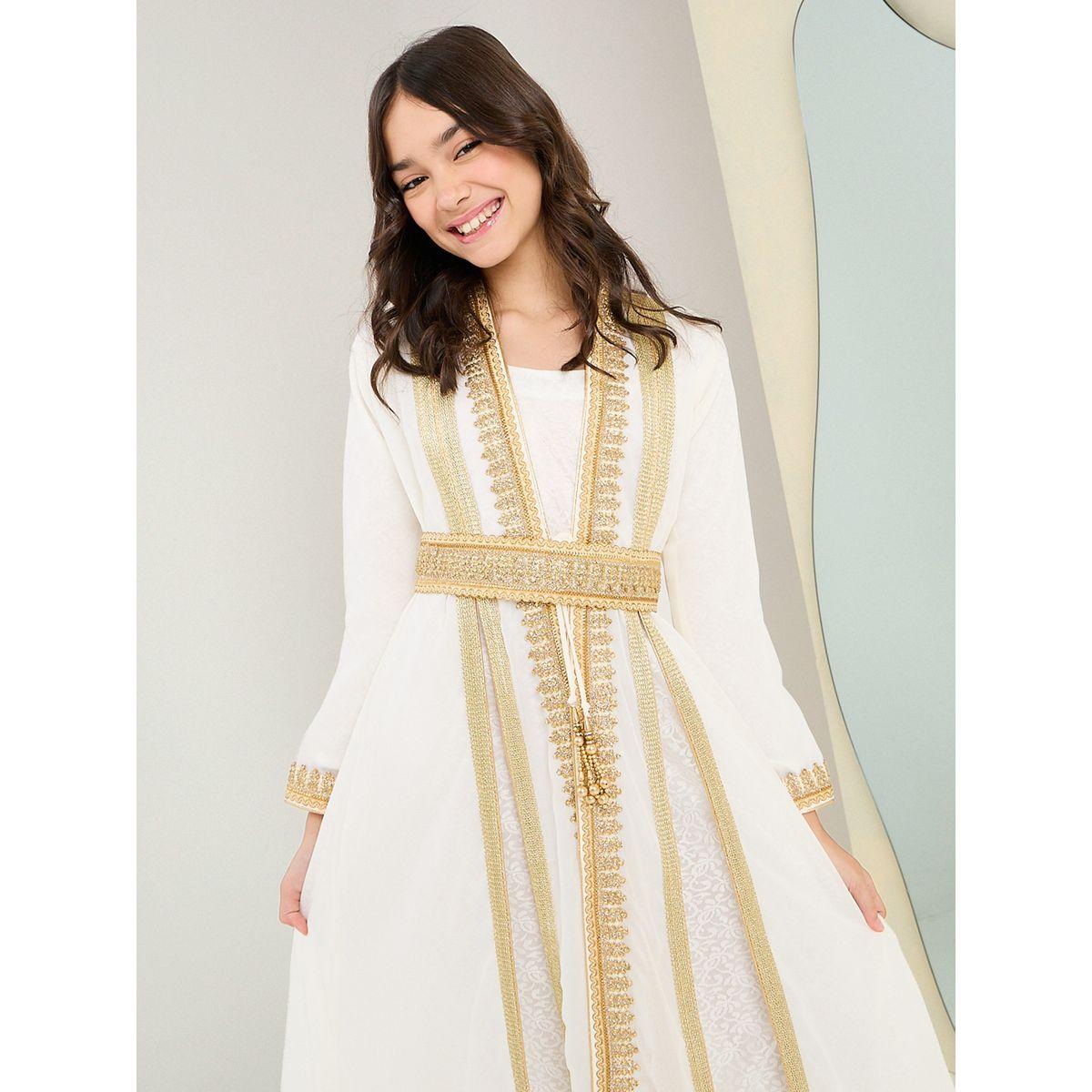 Styli Lace Insert Embellished Jalabiya-girls-clothing-dressesandjumpsuits-image-2