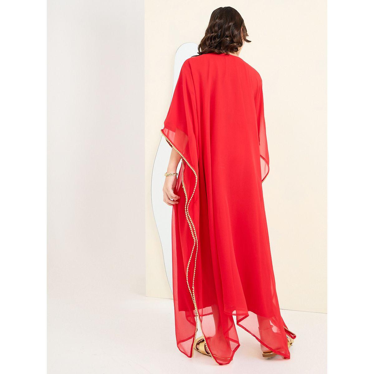 Styli Sweetheart Neck Embellished Kaftan-girls-clothing-dressesandjumpsuits-image-4