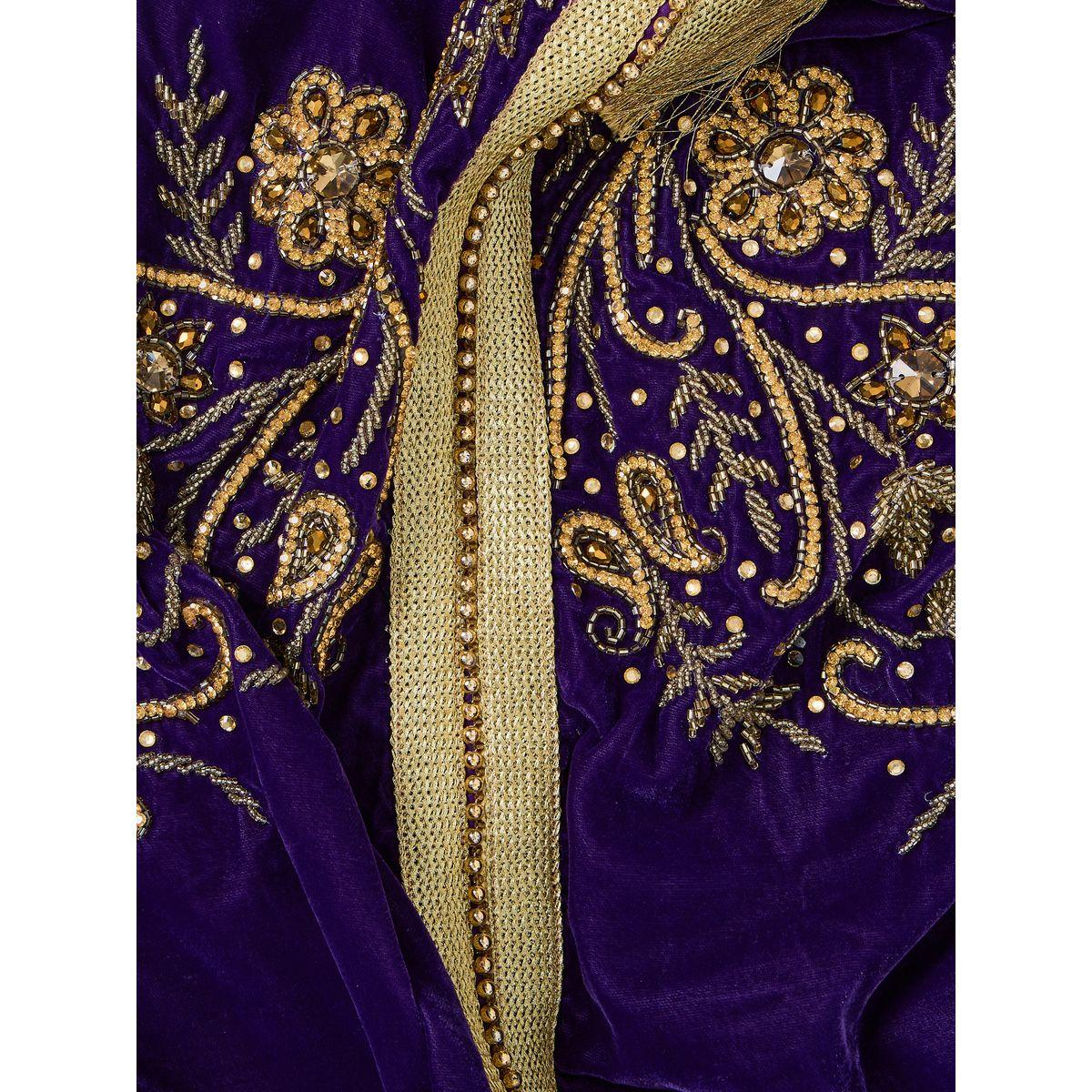 Styli Embellished Jalabiya with Tie Belt-girls-clothing-dressesandjumpsuits-image-5