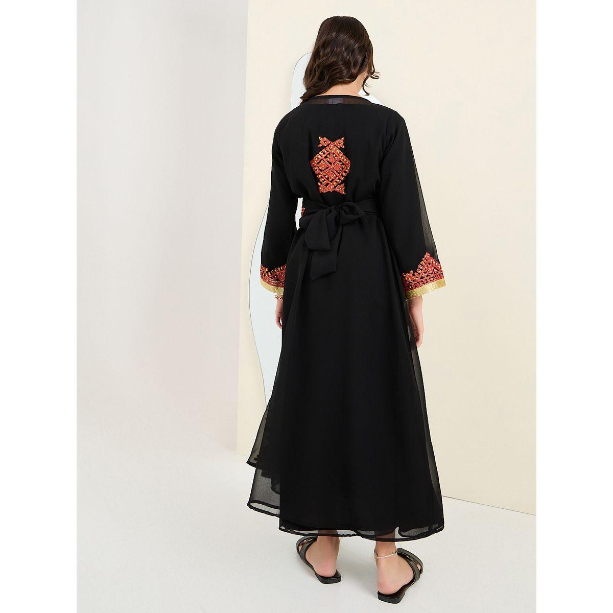 Styli Flare Sleeve Embellished Jalabiya-girls-clothing-dressesandjumpsuits-image-6