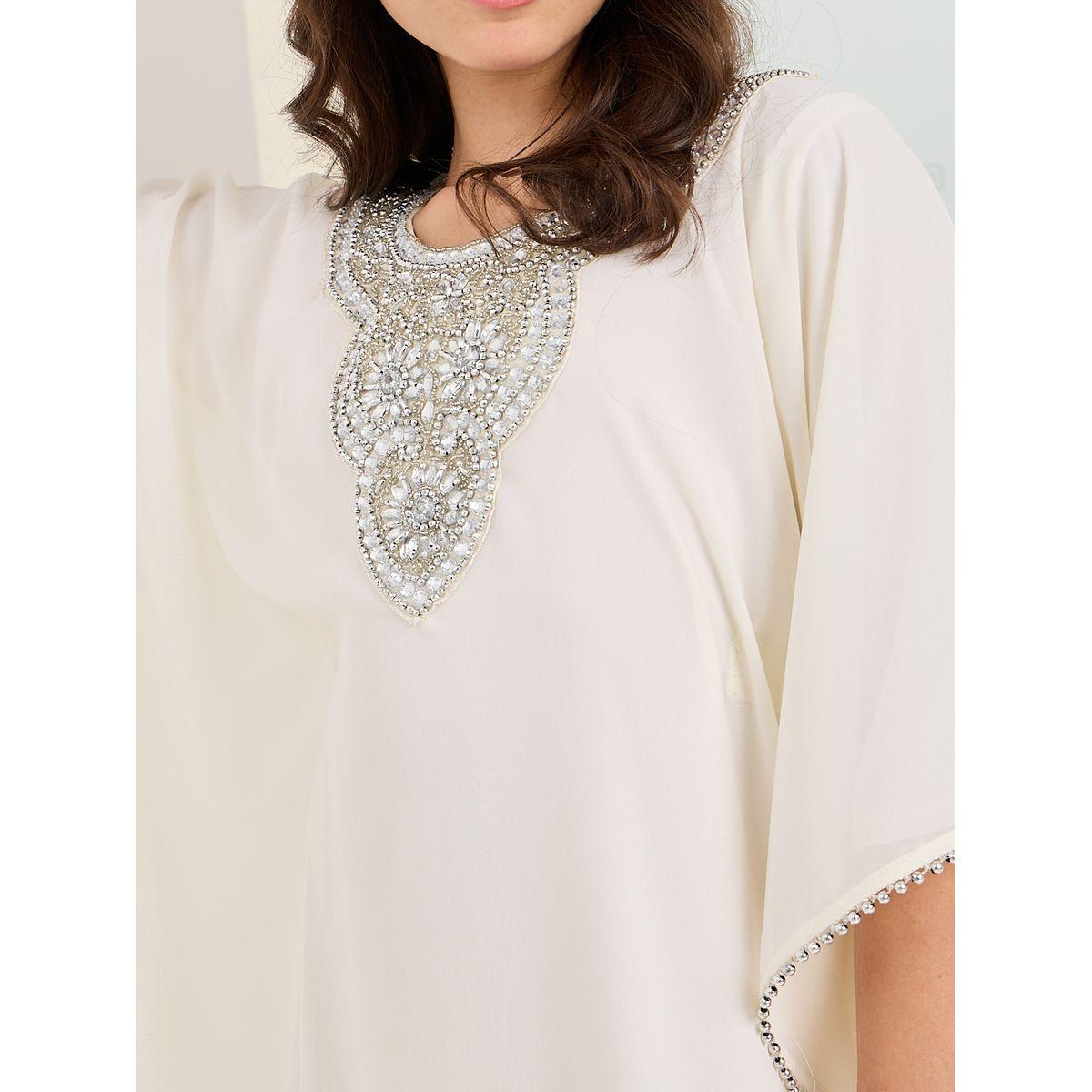 Styli Scoop Neck Embellished Kaftan-girls-clothing-dressesandjumpsuits-image-3