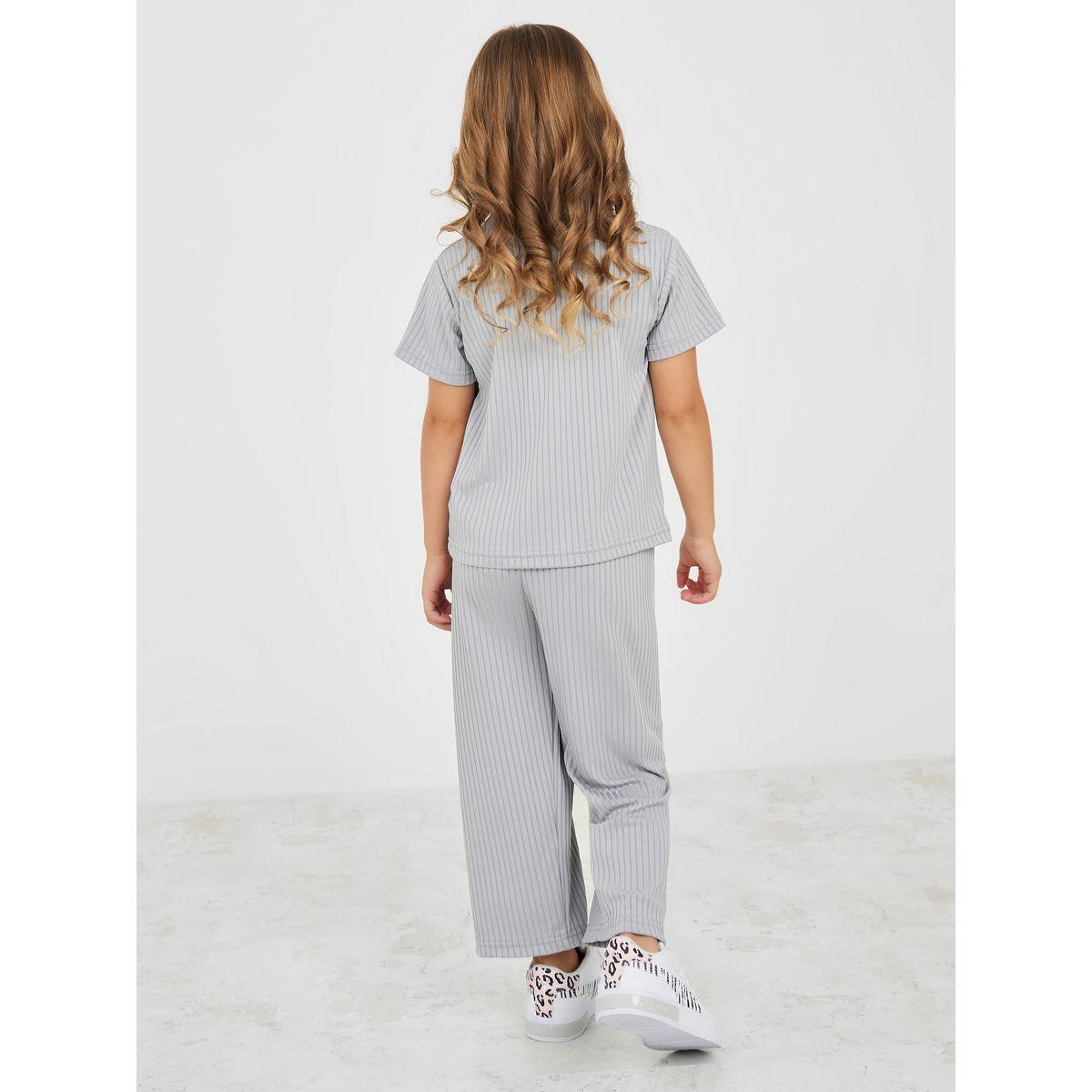 مجموعة من ( بنطال + تيشيرت )-girls-clothing-setsandcoords-image-5