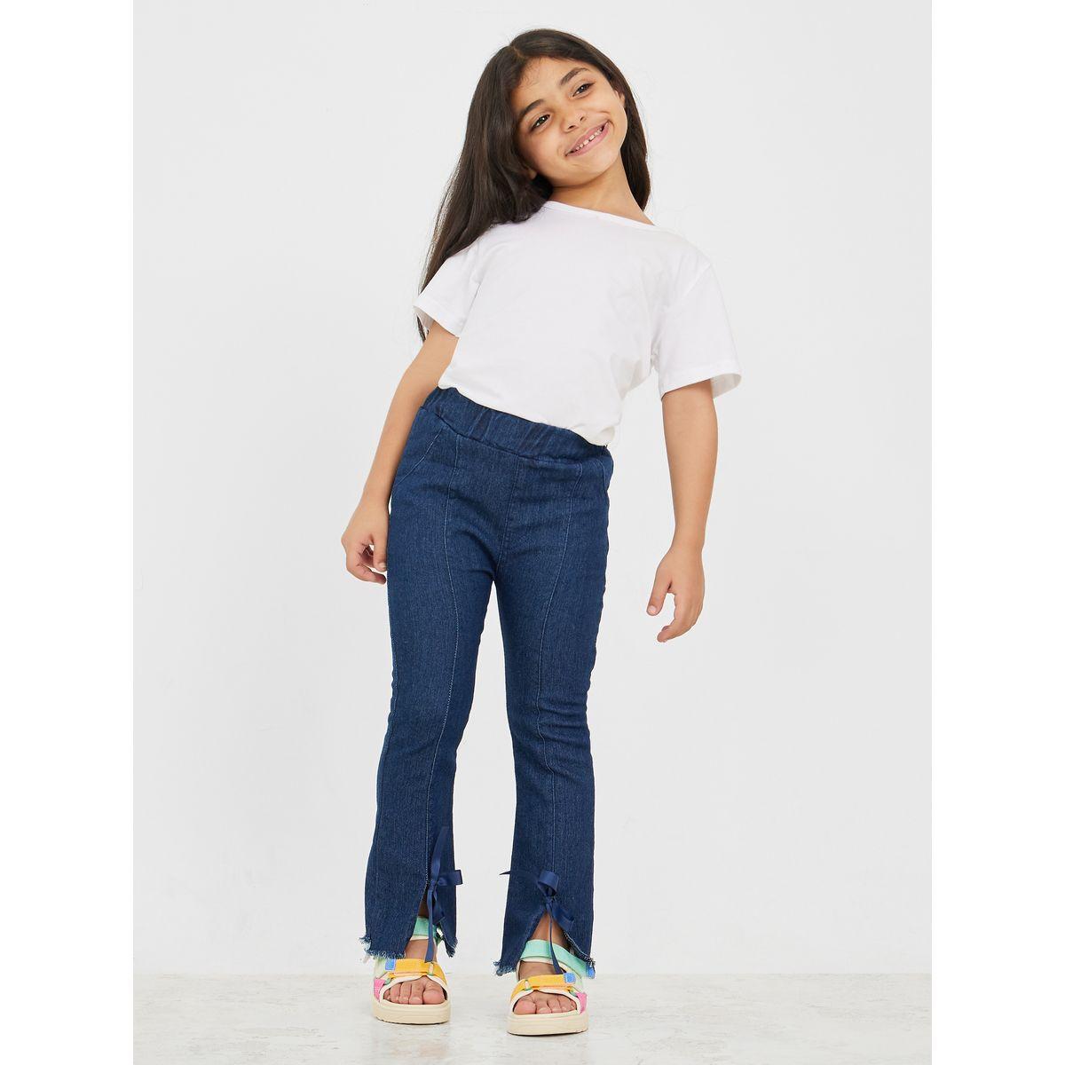 جينز بحواف ممزقة وربطة فيونكة-girls-clothing-bottoms-jeansandjeggings-image-2