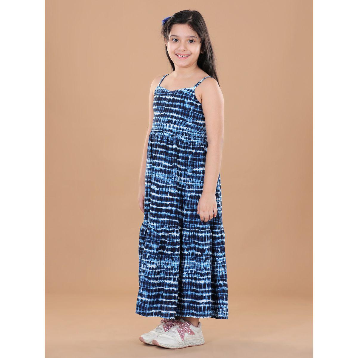 Styli Tie and Dye Print Tiered Maxi Dress-girls-clothing-dressesandjumpsuits-image-3
