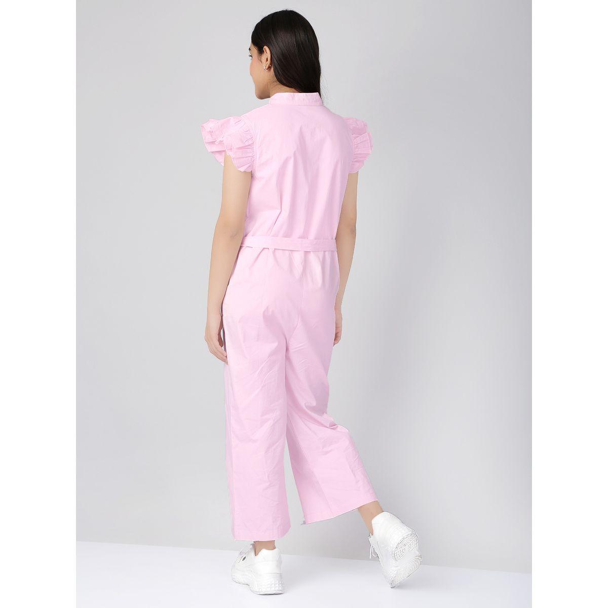 Styli Embroidered Ruffle Sleeves High Neck Jumpsuit-girls-clothing-rompers-image-2