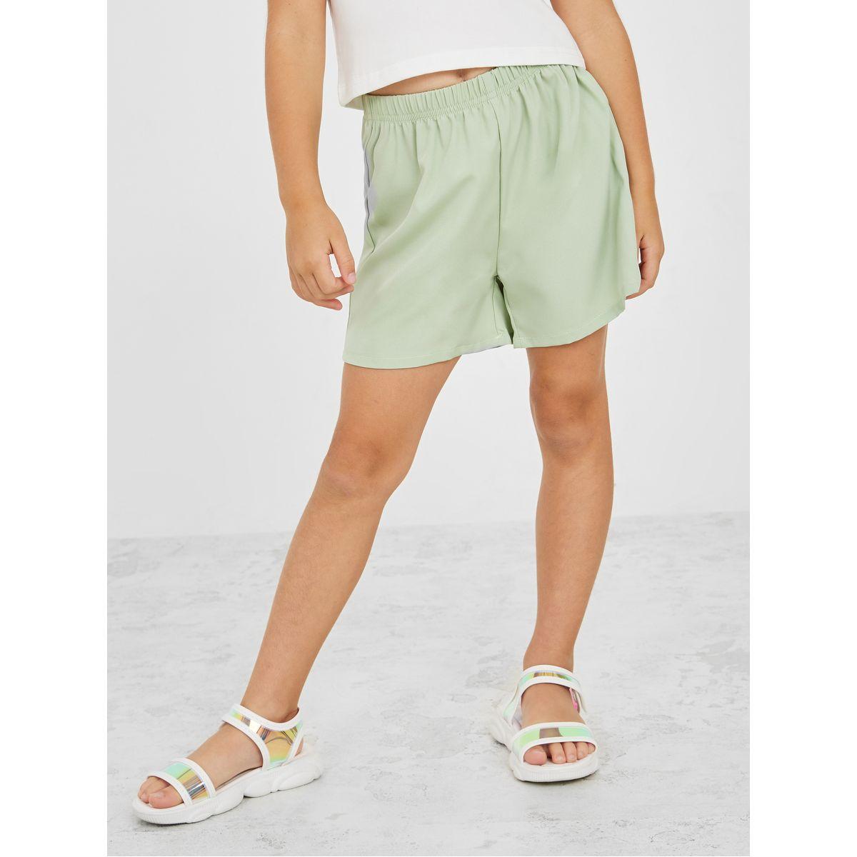 مجموعة من 3 ( شورت + بلوزة طويلة + كامي )-girls-clothing-setsandcoords-image-4