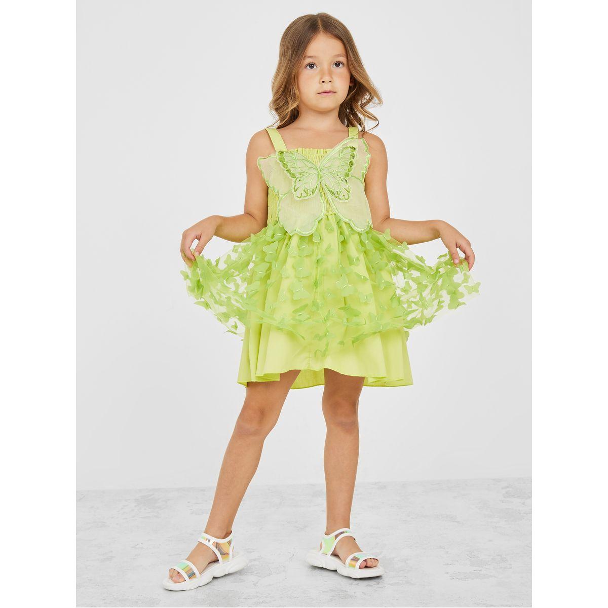 Styli Butterfly Applique Mini Dress-girls-clothing-dressesandjumpsuits-image-2