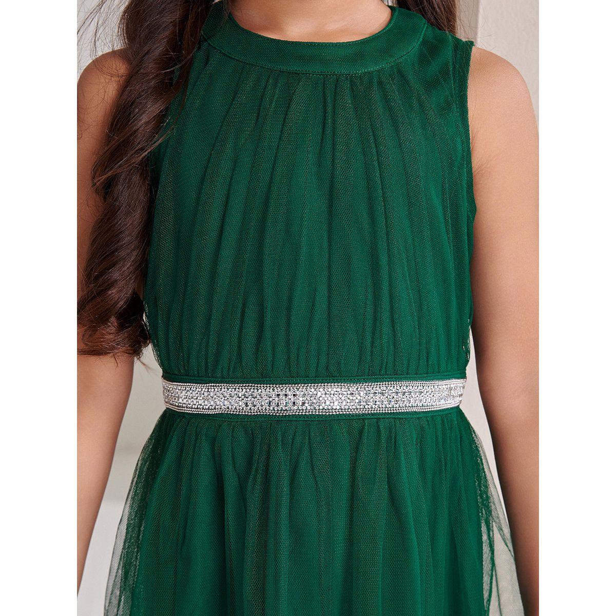 فستان بتفاصيل شبكية وخصر منمق-girls-clothing-dressesandjumpsuits-image-3