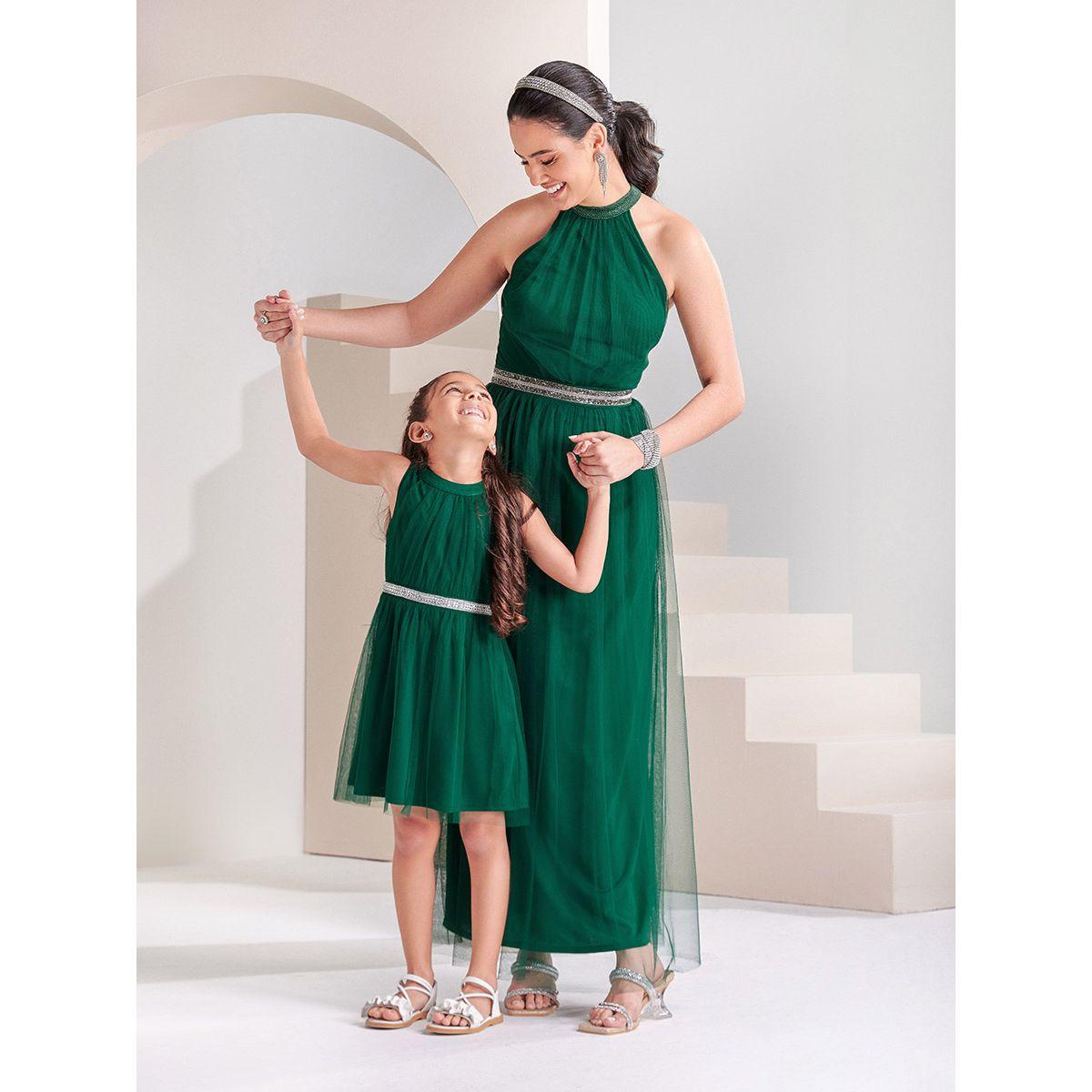 فستان بتفاصيل شبكية وخصر منمق-girls-clothing-dressesandjumpsuits-image-5