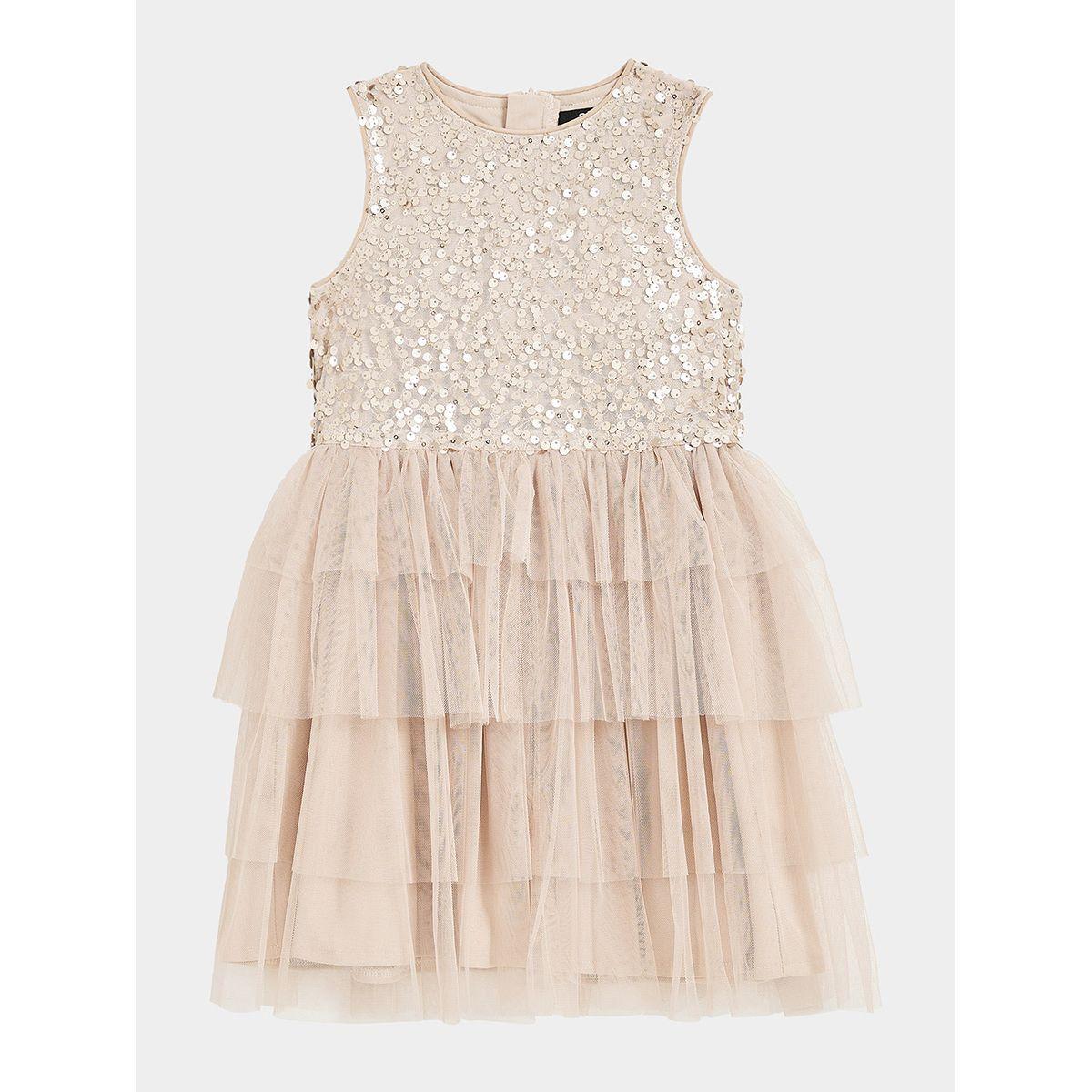 Styli Limited Sequin Bodice Mesh Hem Layered Dress-girls-clothing-dressesandjumpsuits-image-6