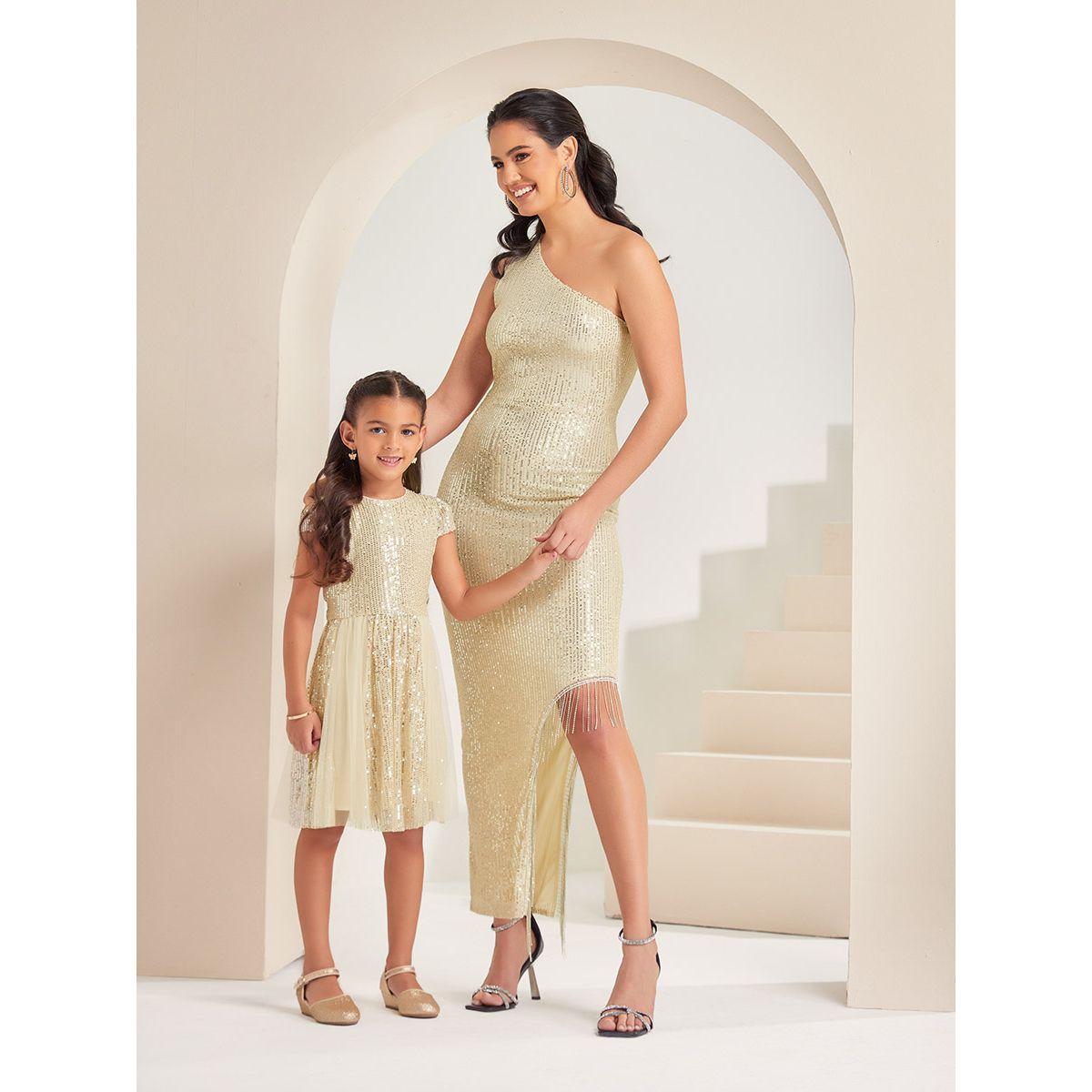 Styli Limited Cap Sleeve Sequined Dress-girls-clothing-dressesandjumpsuits-image-4