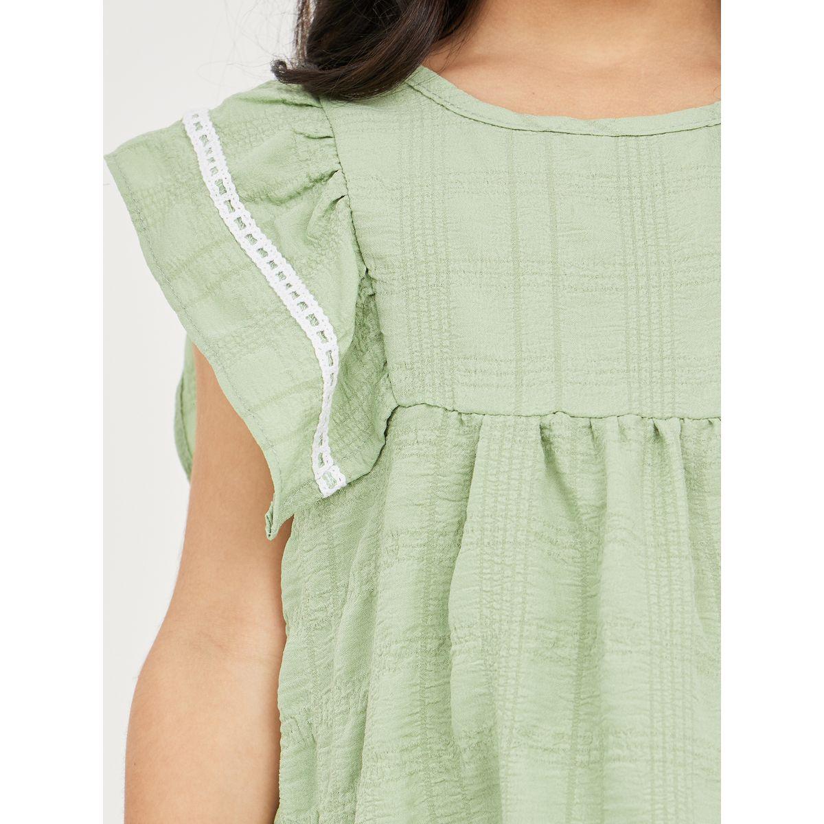 Styli Contrast Lace Textured Dress-girls-clothing-dressesandjumpsuits-image-3