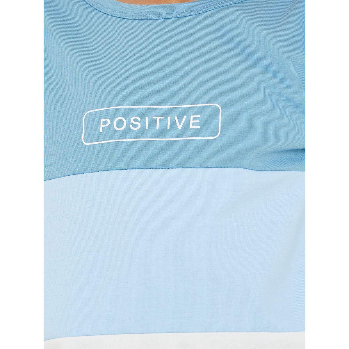 Styli Colorblock Slogan T-Shirt & Shorts Set-boys-clothing-setsandcoords-image-3