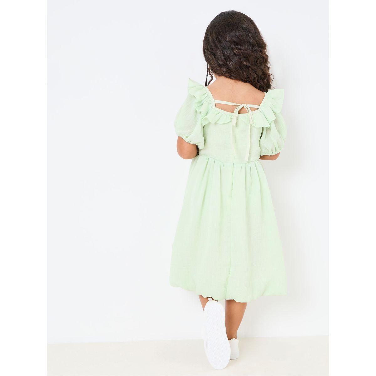 فستان سادة بتفاصيل كشكش-girls-clothing-dressesandjumpsuits-image-4