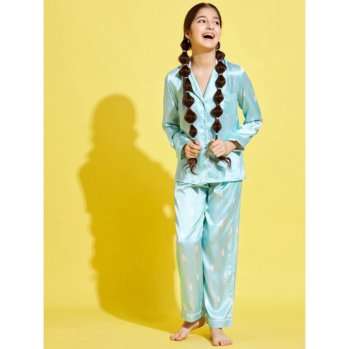 طقم بيجاما من ( بلوزة + بنطال )-girls-clothing-nightwear-image-3