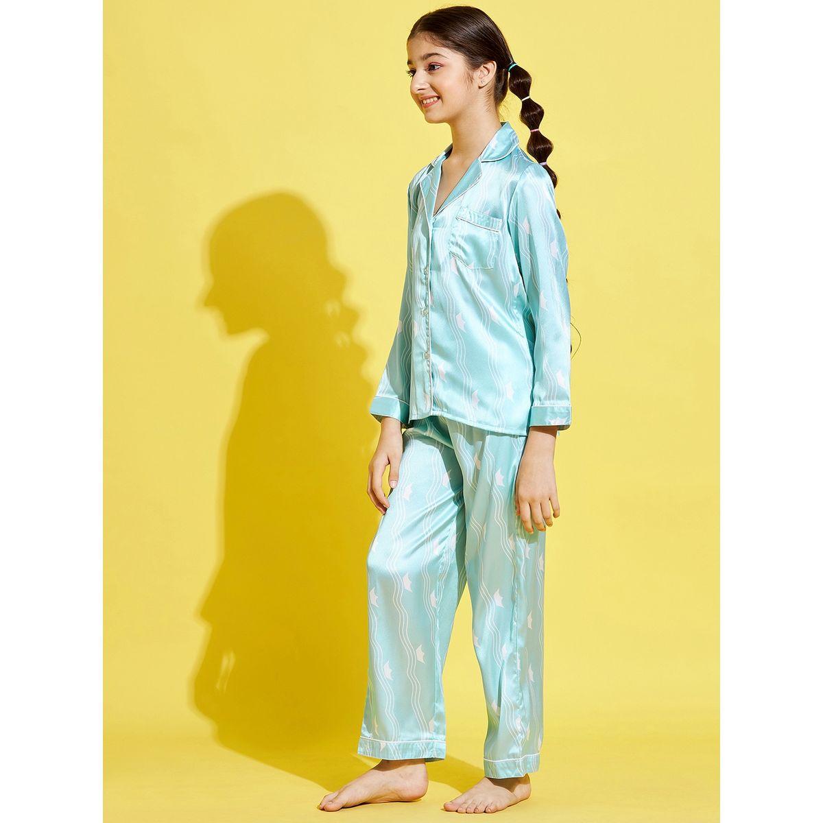طقم بيجاما من ( بلوزة + بنطال )-girls-clothing-nightwear-image-4