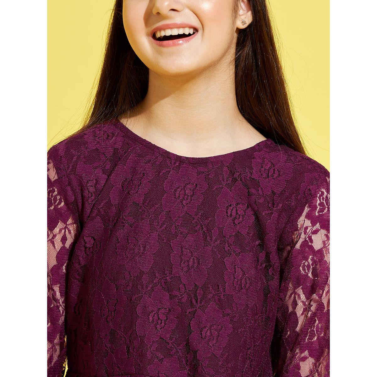 Styli Lace Detail A-Line Mini Dress-girls-clothing-dressesandjumpsuits-image-6
