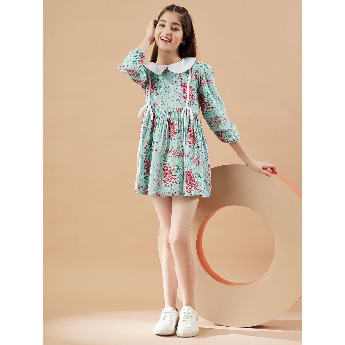 فستان بياقة بيتر بان-girls-clothing-dressesandjumpsuits-image-3