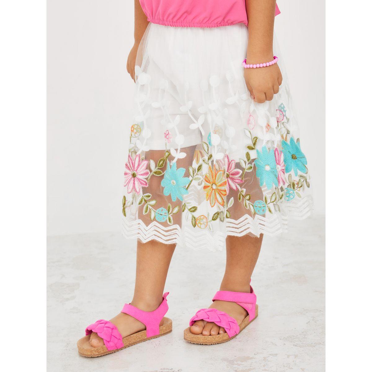 مجموعة من ( شورت بتفاصيل شبك + بلوزة )-girls-clothing-setsandcoords-image-4