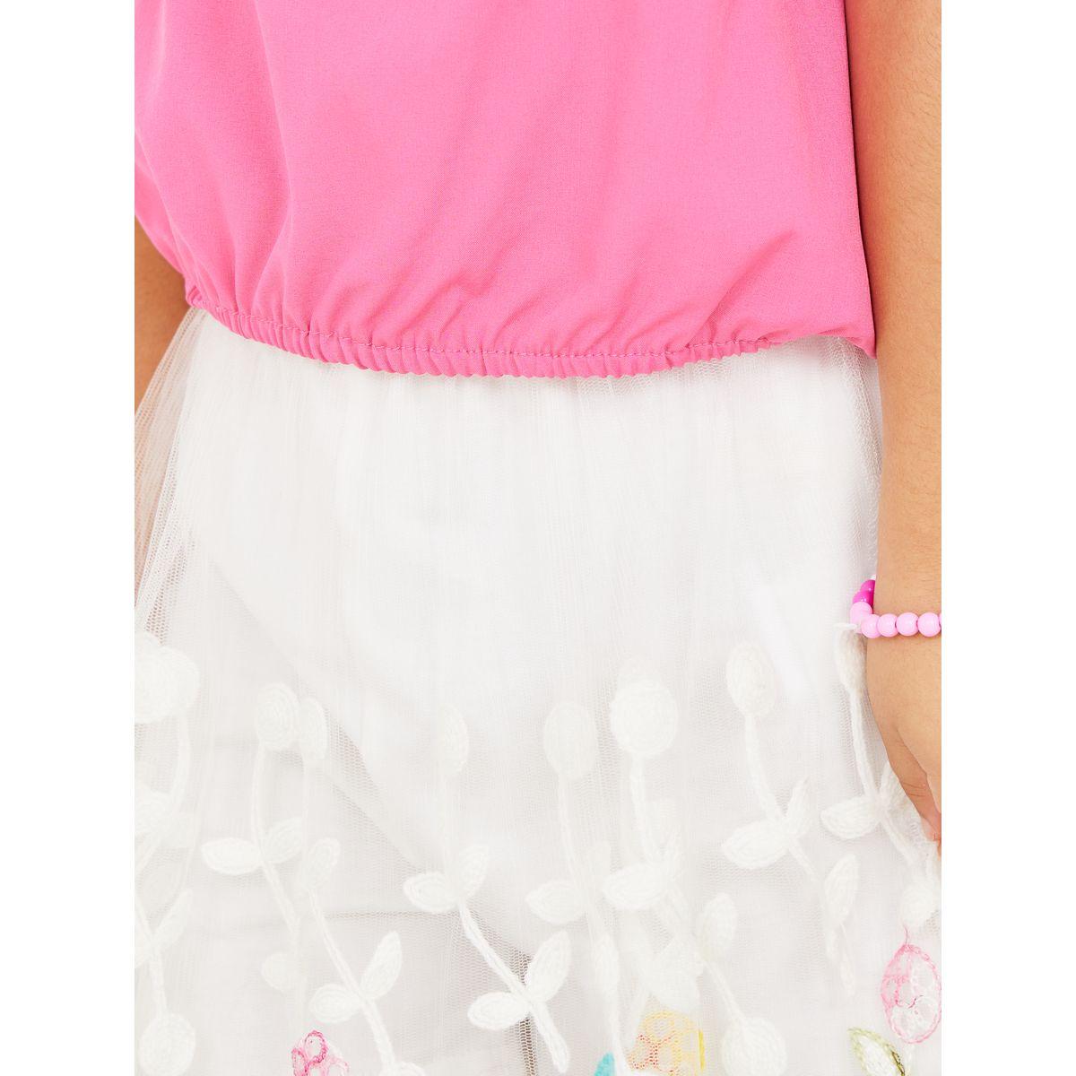 مجموعة من ( شورت بتفاصيل شبك + بلوزة )-girls-clothing-setsandcoords-image-5