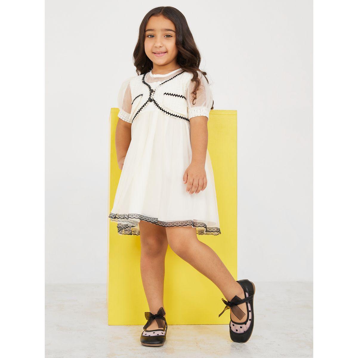 فستان منسوج بتفاصيل شبكية-girls-clothing-dressesandjumpsuits-image-2