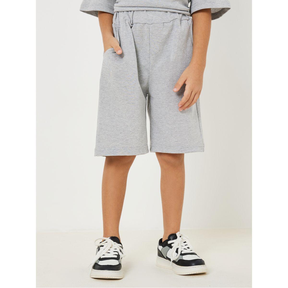 Styli Tiger Patch Polo T-Shirt & Shorts Set-boys-clothing-setsandcoords-image-3
