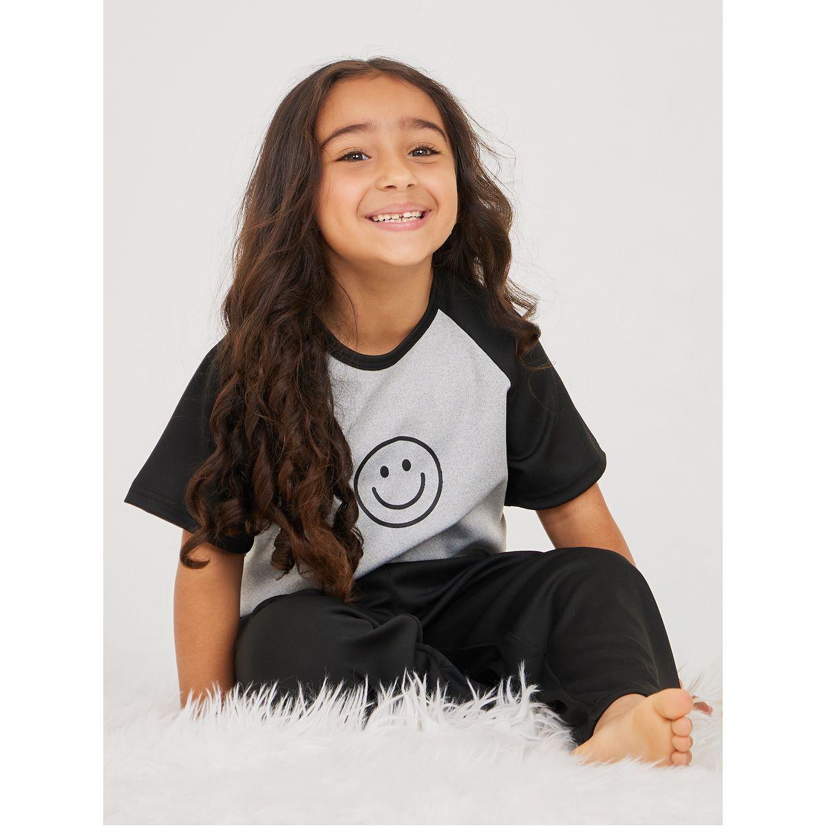 طقم بيجاما من ( بنطال + تيشيرت )-girls-clothing-nightwear-image-1