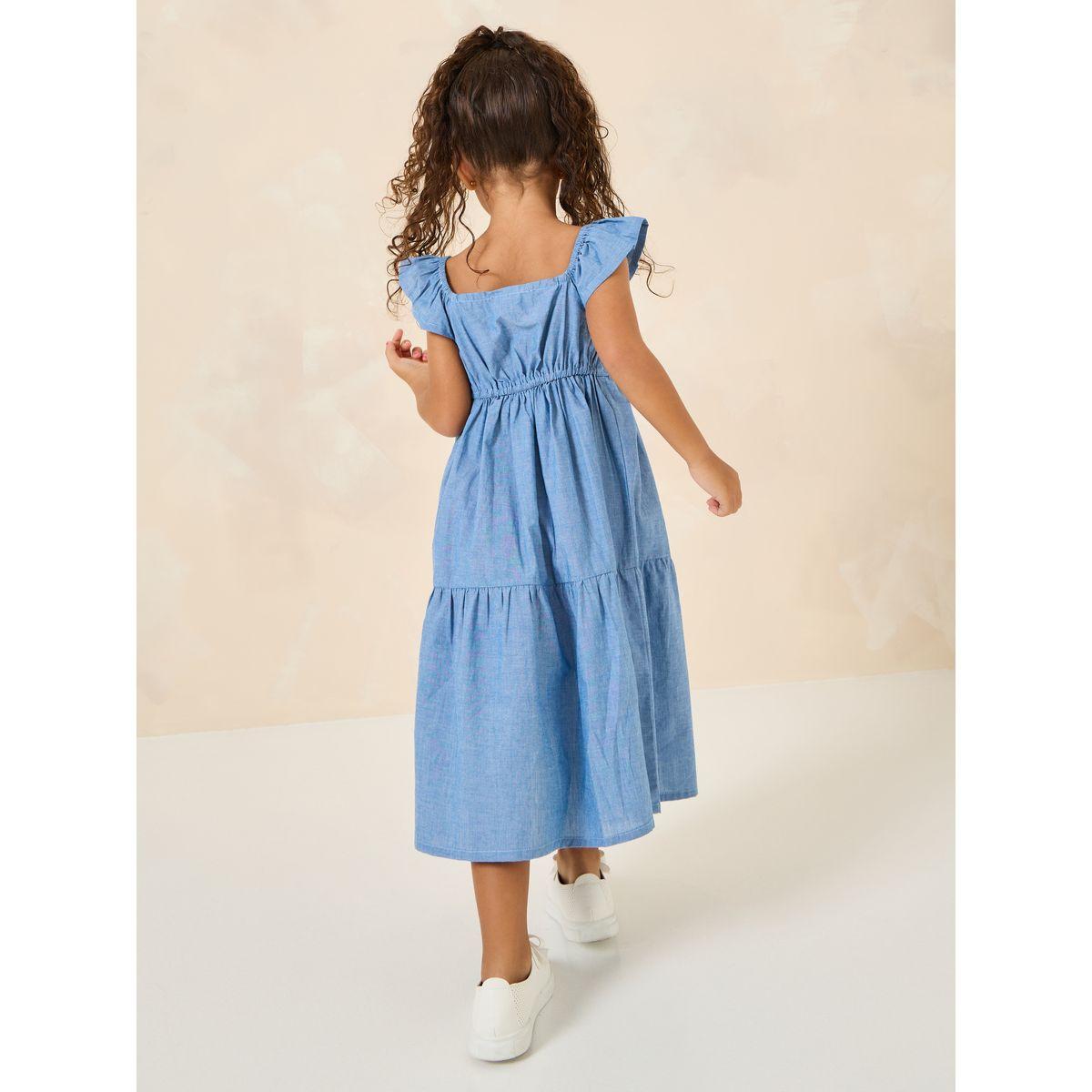 Styli Embroidered Panel Casual Dress-girls-clothing-dressesandjumpsuits-image-5