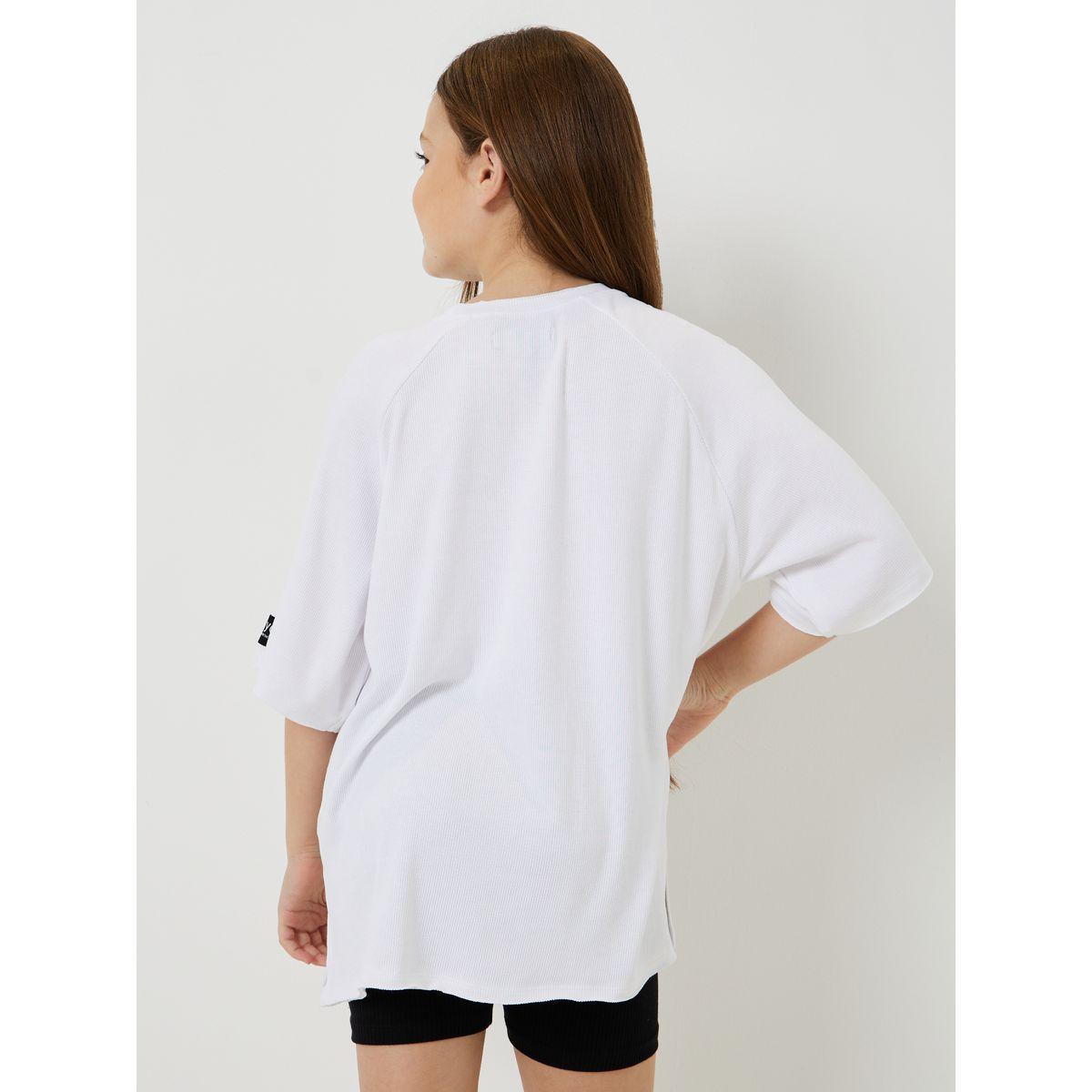 Styli Elevate Oversized Badge Detail Ribbed T-Shirt-girls-clothing-blousesandshirts-image-4