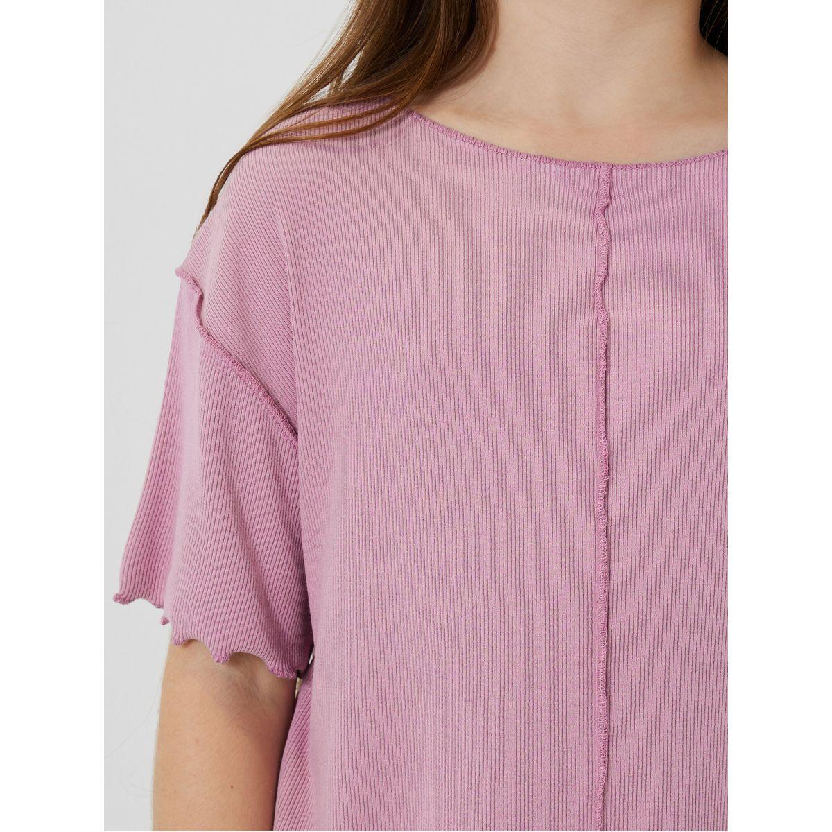 Styli Elevate Relaxed Fit Overlock Seam Ribbed Top-girls-clothing-blousesandshirts-image-3