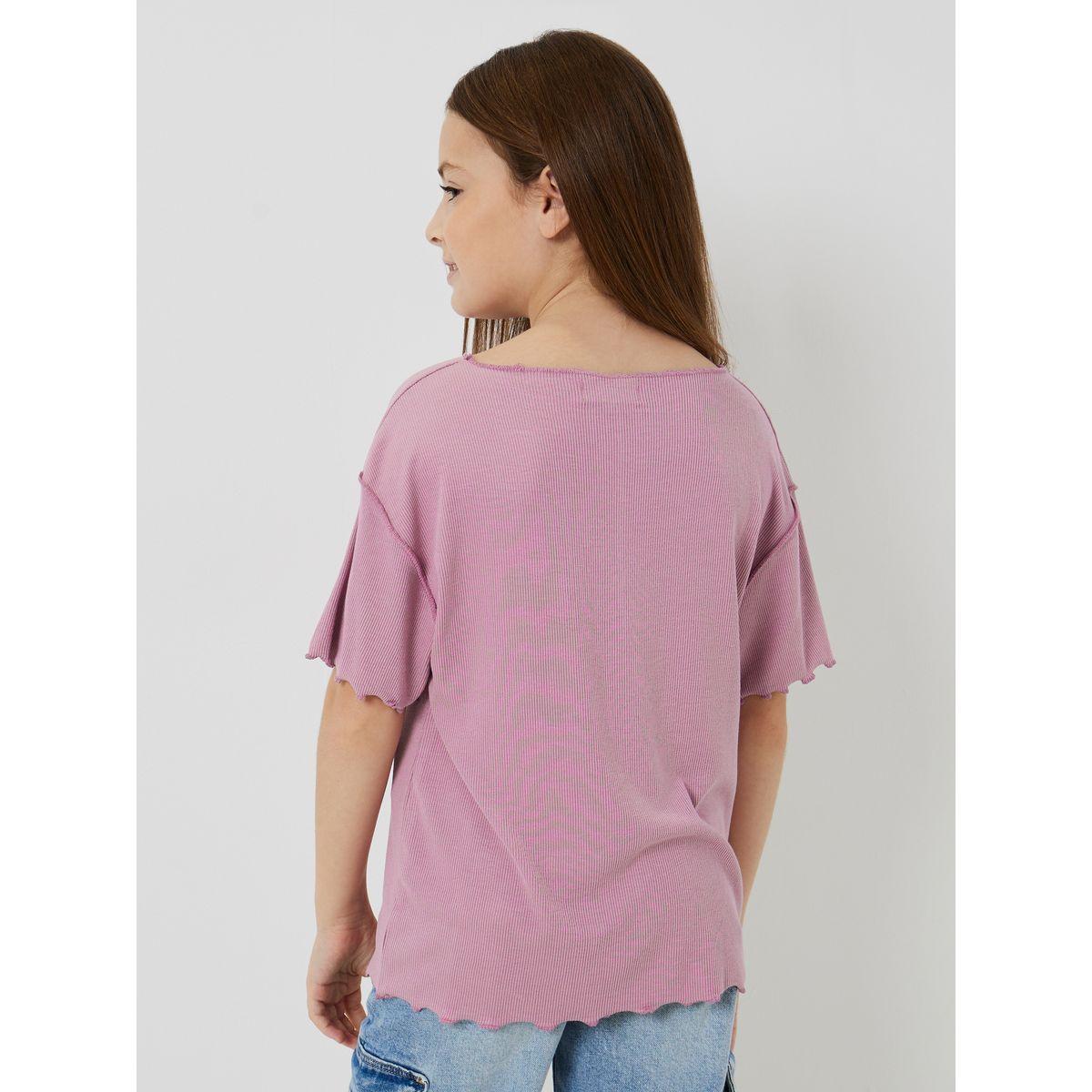 Styli Elevate Relaxed Fit Overlock Seam Ribbed Top-girls-clothing-blousesandshirts-image-4
