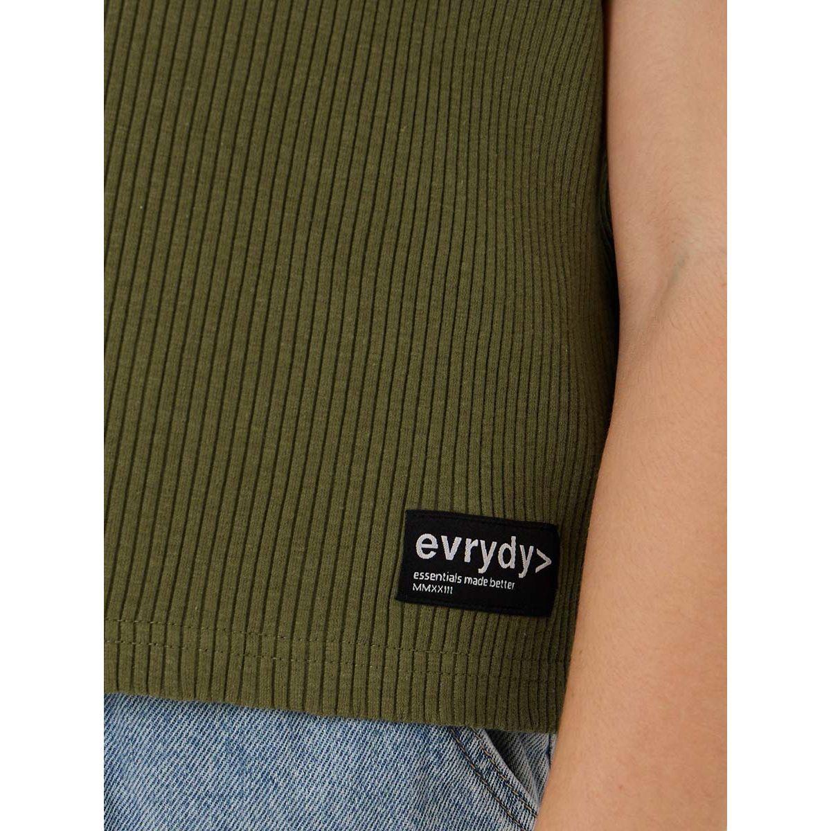 Styli Elevate Regular Fit Ribbed Polo T-Shirt with Side Slit-girls-clothing-blousesandshirts-image-3