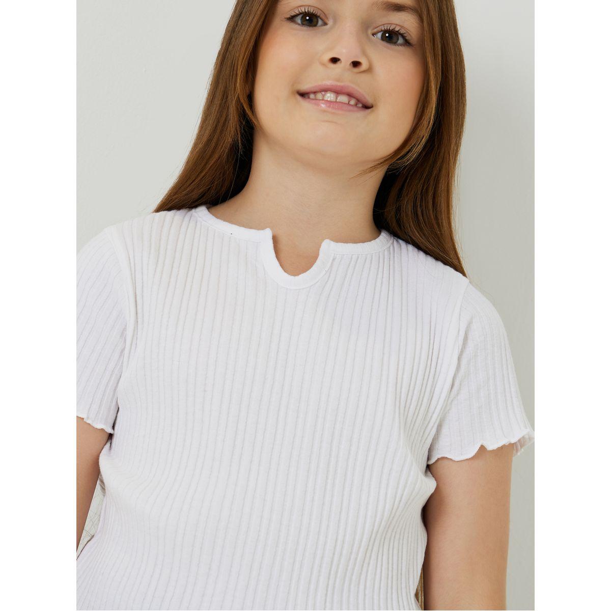 Styli Elevate Regular Fit Lettuce Edge Ribbed Top-girls-clothing-blousesandshirts-image-3