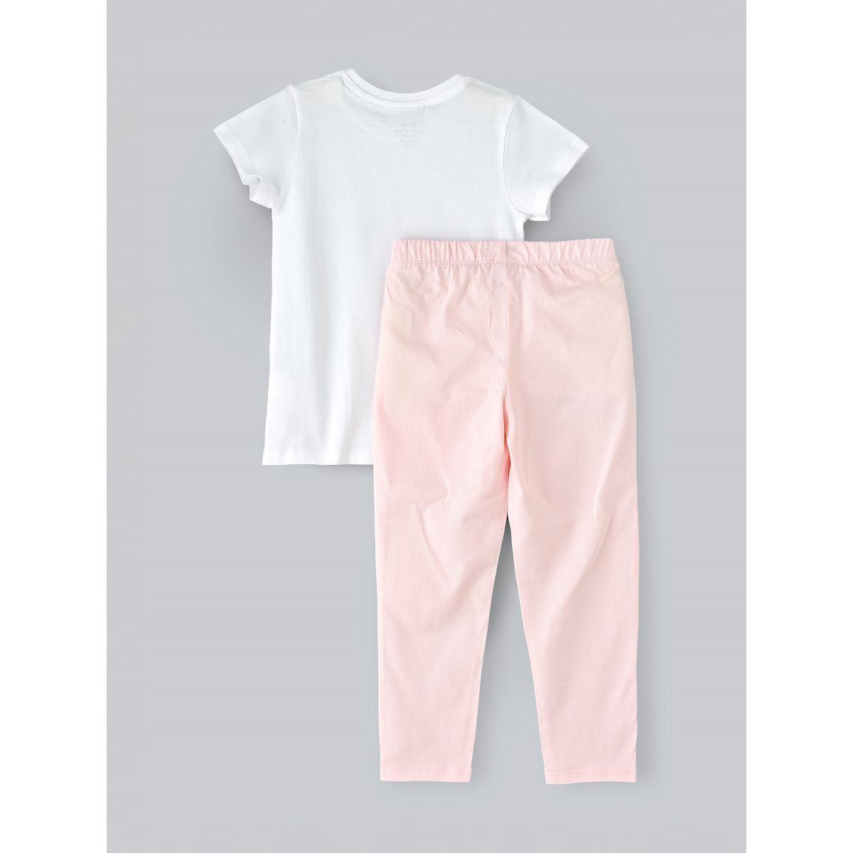 طقم بيجاما من ( تيشيرت + بنطال ) أوربان هُول × ستايلي-girls-clothing-nightwear-image-2