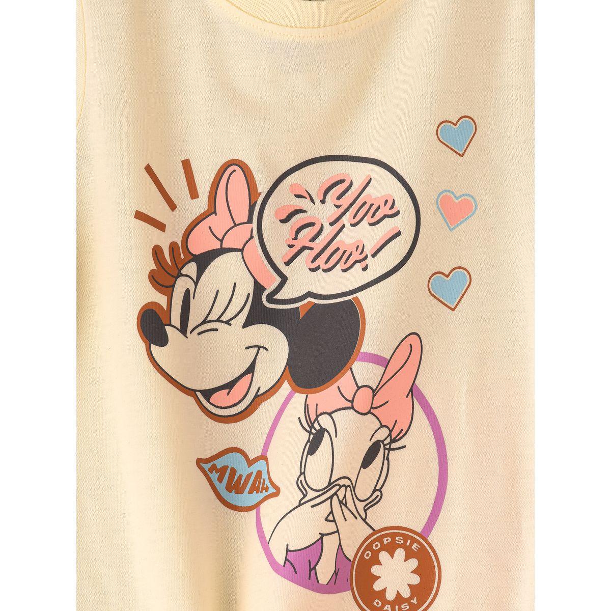 URBAN HAUL X Styli Disney Minnie & Daisy Senior T-Shirt & Pyjama Set-girls-clothing-nightwear-image-3