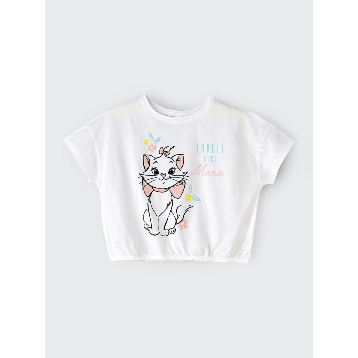 تيشيرت مطبع بطبعة ديزني أوربان هُول × ستايلي-girls-clothing-tshirts-image-1