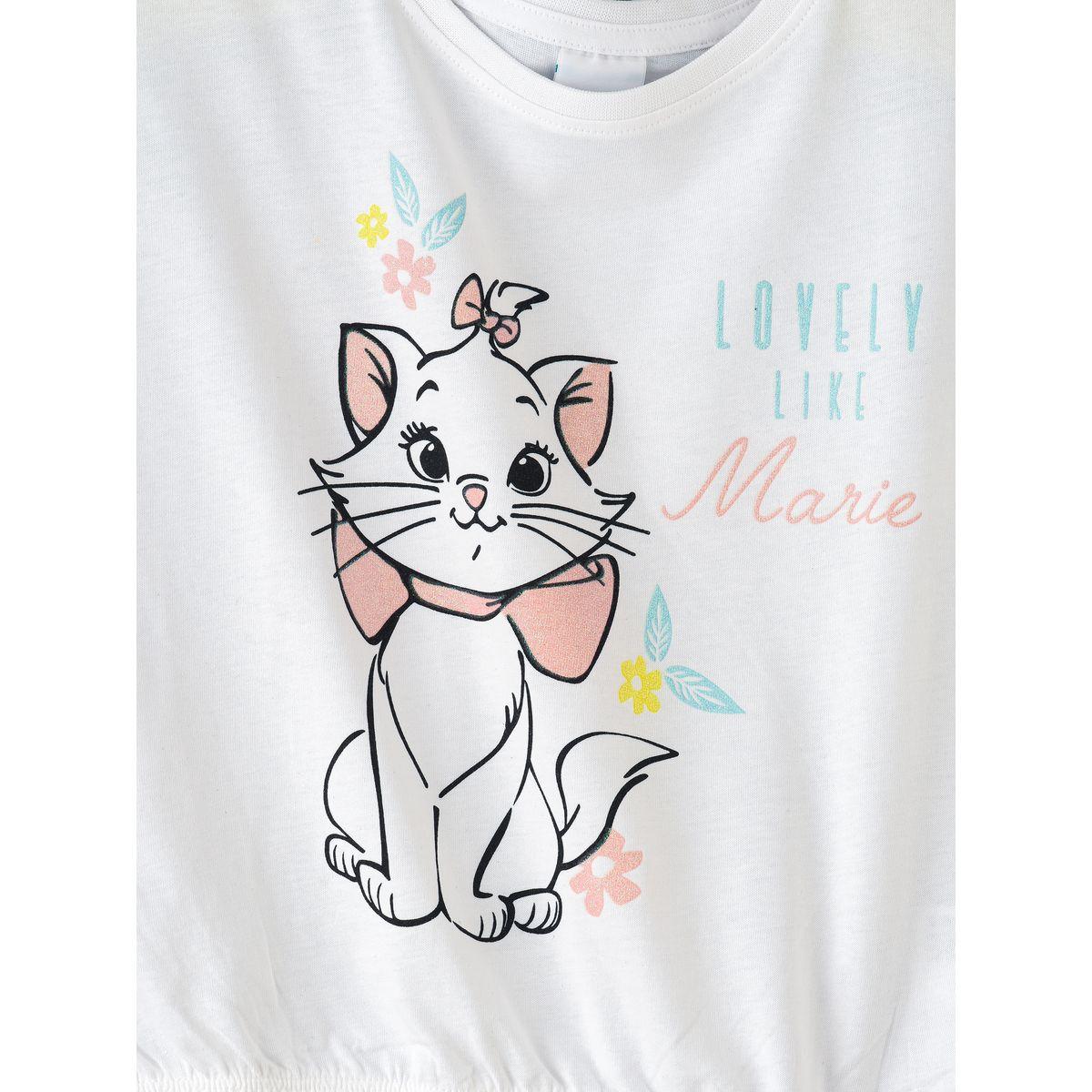 URBAN HAUL X Styli Disney Marie The Cat Print T-Shirt-girls-clothing-tshirts-image-3