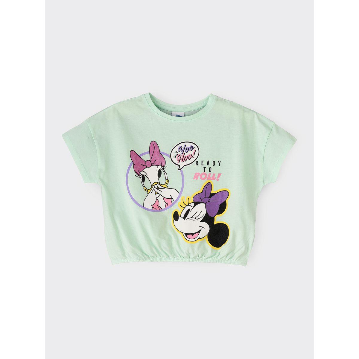 URBAN HAUL X Styli Disney Minnie and Daisy Print Boxy T-Shirt-girls-clothing-tshirts-image-1