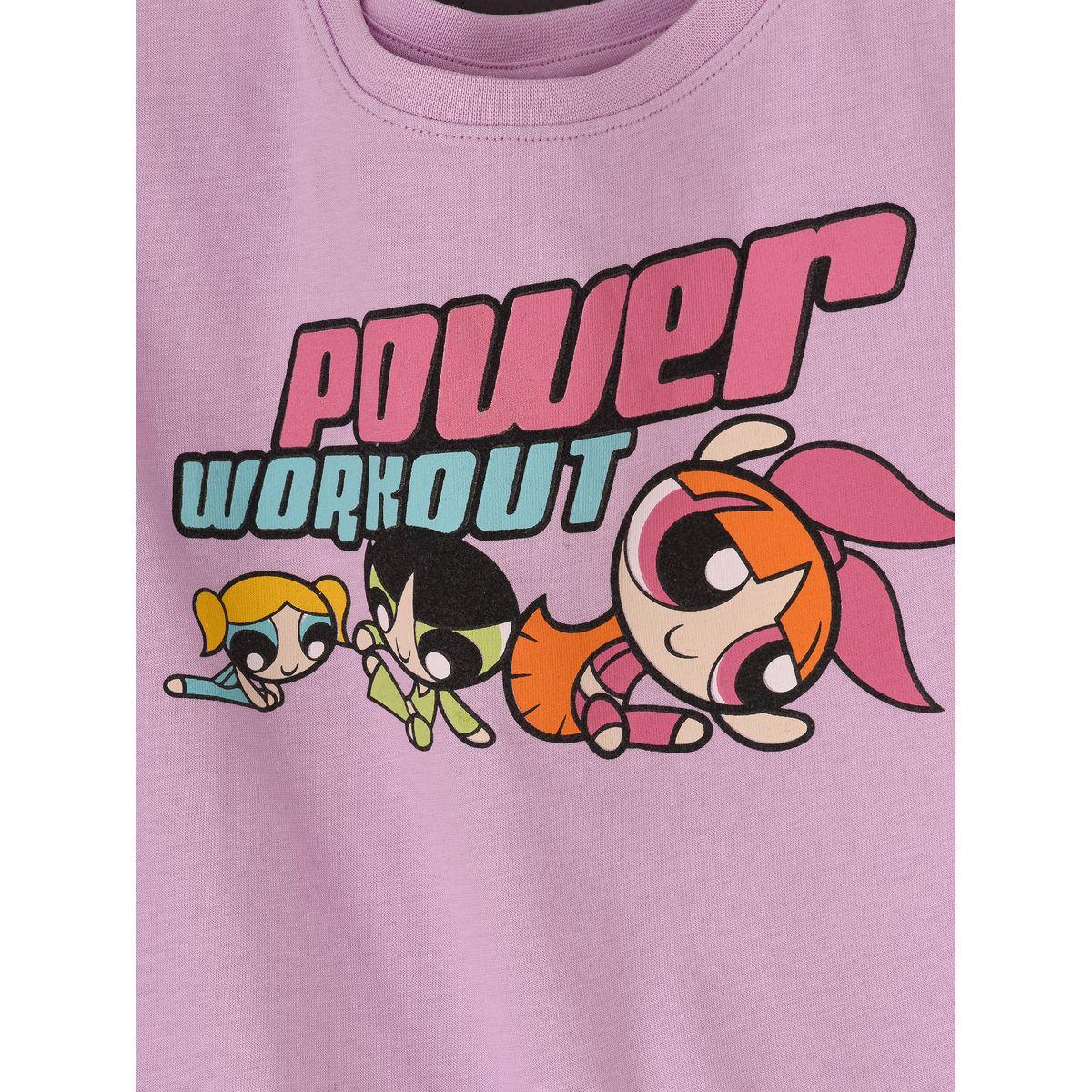 تيشيرت بطبعة فتيات القوة أوربان هُول × ستايلي-girls-clothing-tshirts-image-3