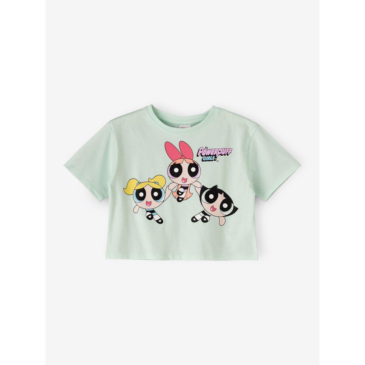 URBAN HAUL X Styli Powerpuff Girls Graphic Short Sleeve T-Shirt-girls-clothing-tshirts-image-1