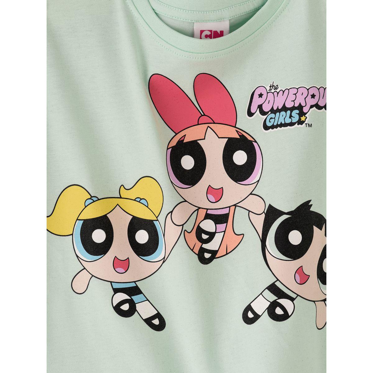 URBAN HAUL X Styli Powerpuff Girls Graphic Short Sleeve T-Shirt-girls-clothing-tshirts-image-5