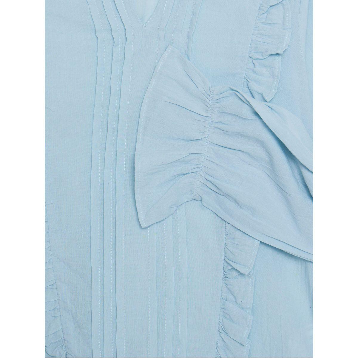 Styli Ruffled Panel Pintuck Detail Blouse-girls-clothing-blousesandshirts-image-2