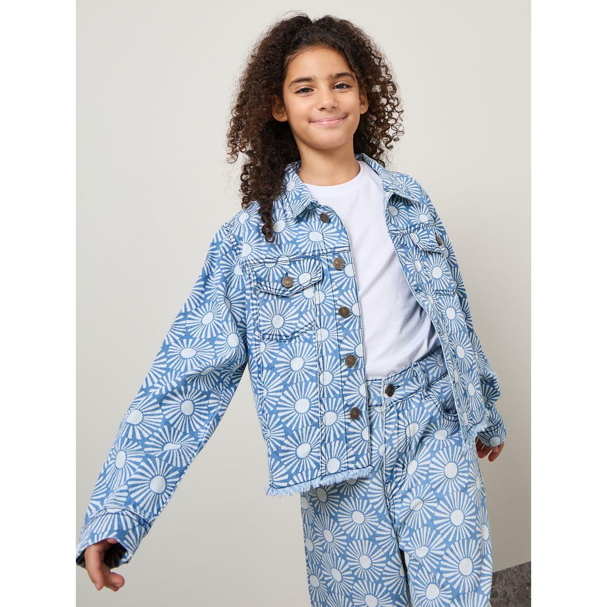 Styli Floral Printed Jacket-girls-clothing-jacketsandcoats-image-1
