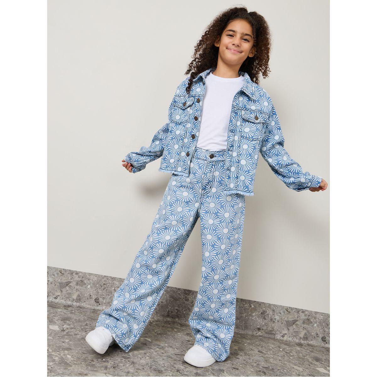 Styli Floral Printed Jacket-girls-clothing-jacketsandcoats-image-2