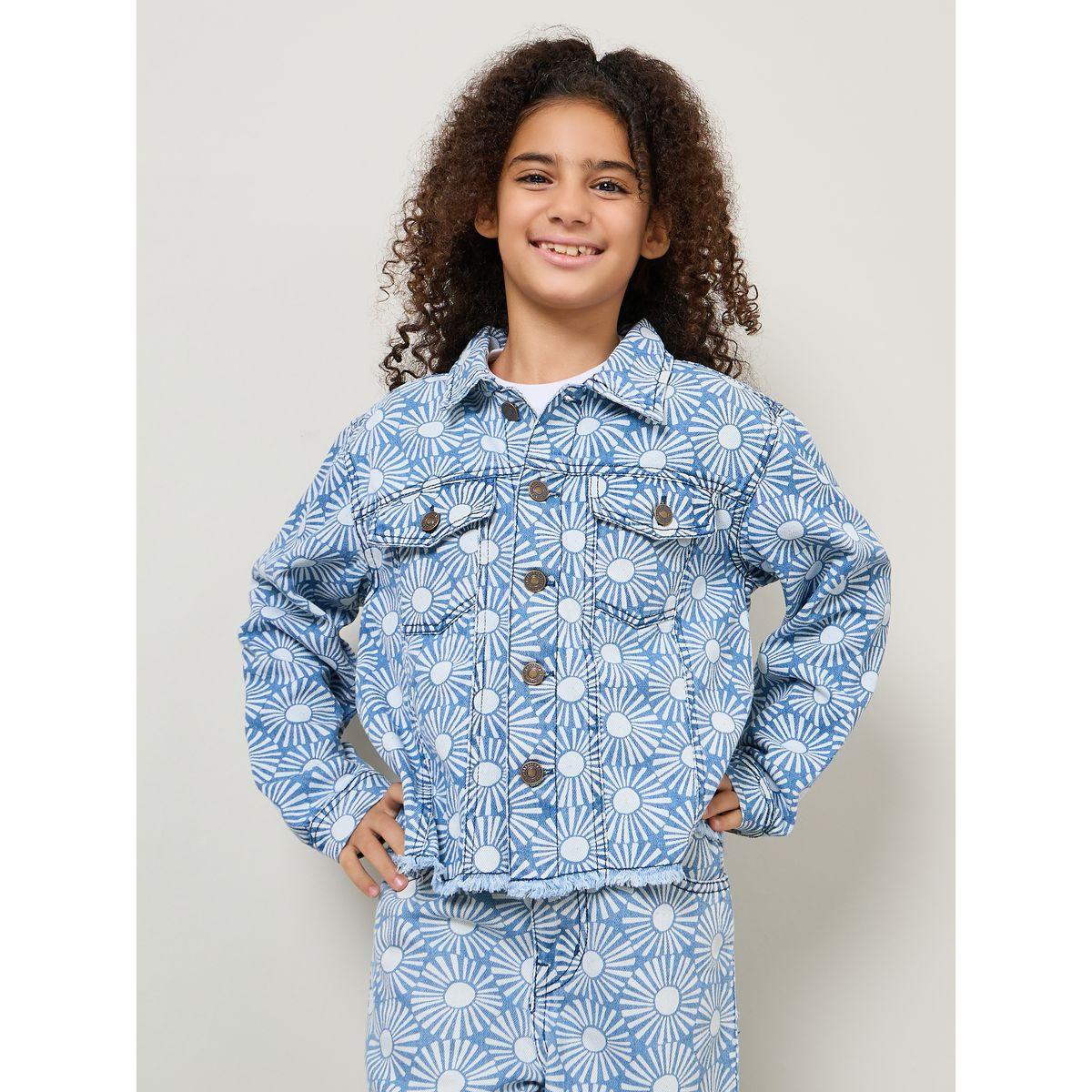 Styli Floral Printed Jacket-girls-clothing-jacketsandcoats-image-3
