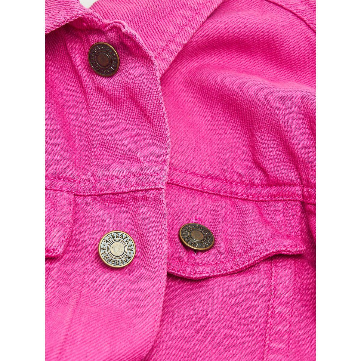 Styli Solid Denim Jacket-girls-clothing-jacketsandcoats-image-8