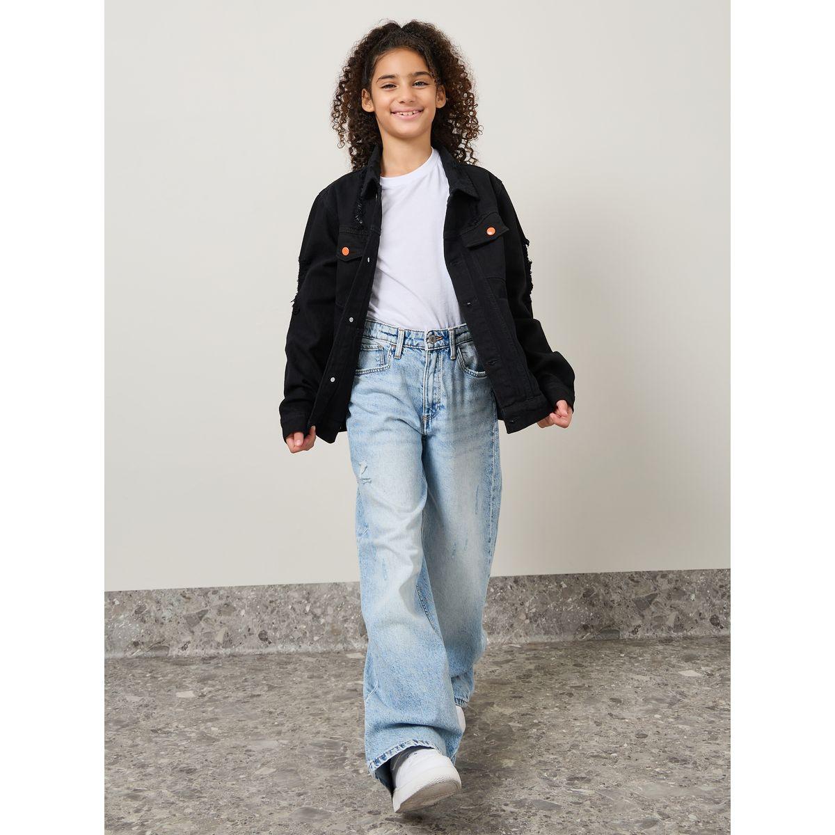 Styli Denim Jacket-girls-clothing-jacketsandcoats-image-2