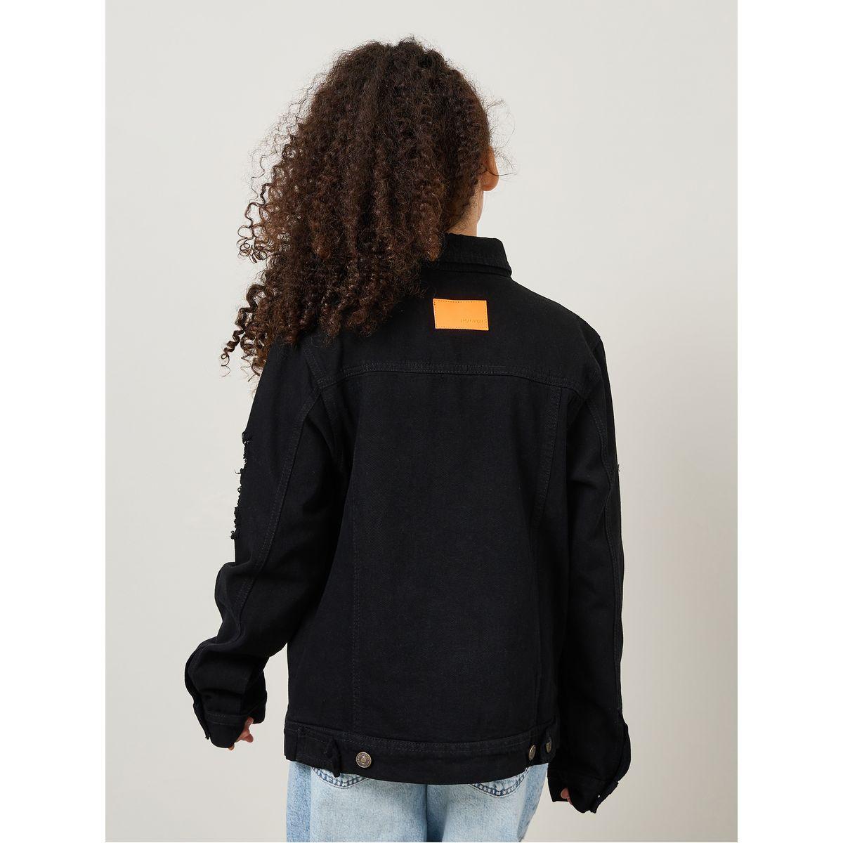 جاكيت دنيم بجيوب وأزرار غلق-girls-clothing-jacketsandcoats-image-3